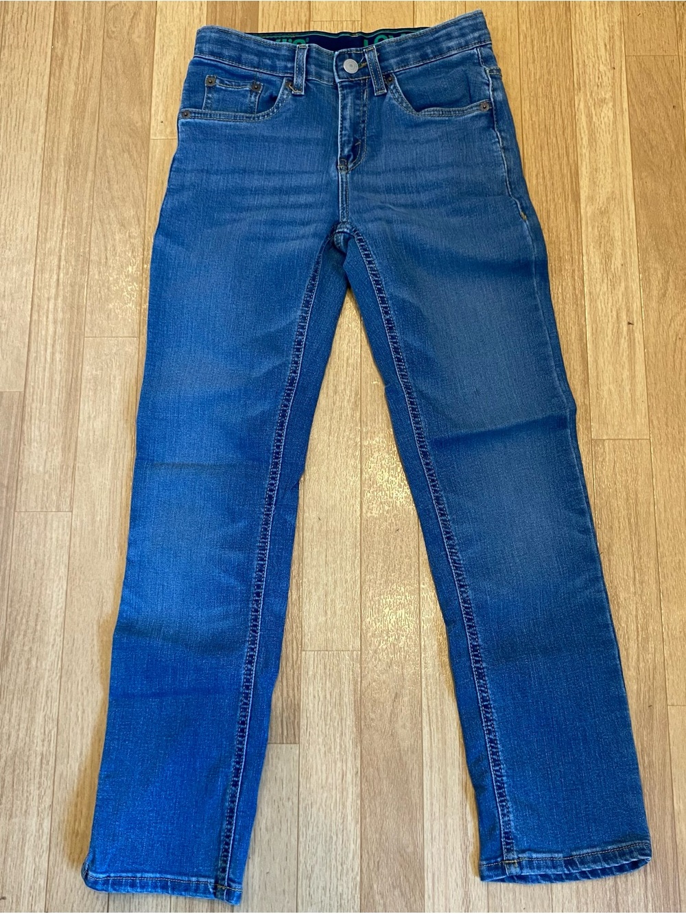 Boys LEVI’S 511 Slim Blue Jeans Size 10Regular
